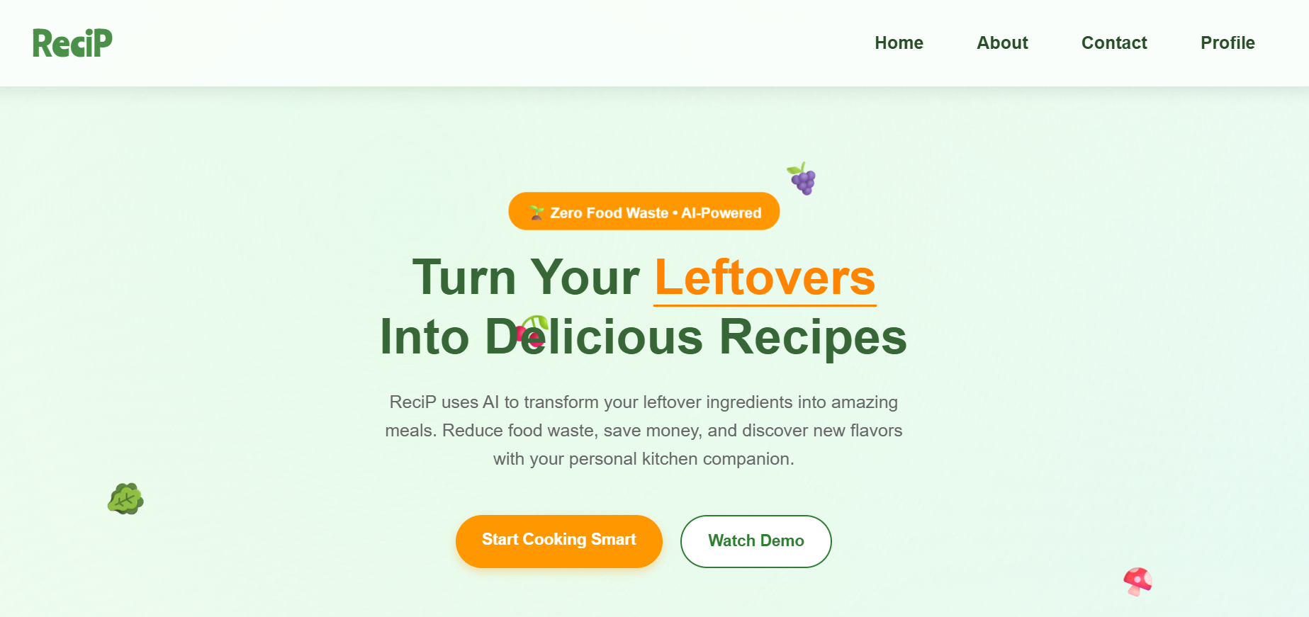Recip website
